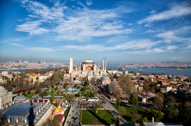 La belleza de Santa Sofía, en Estambul