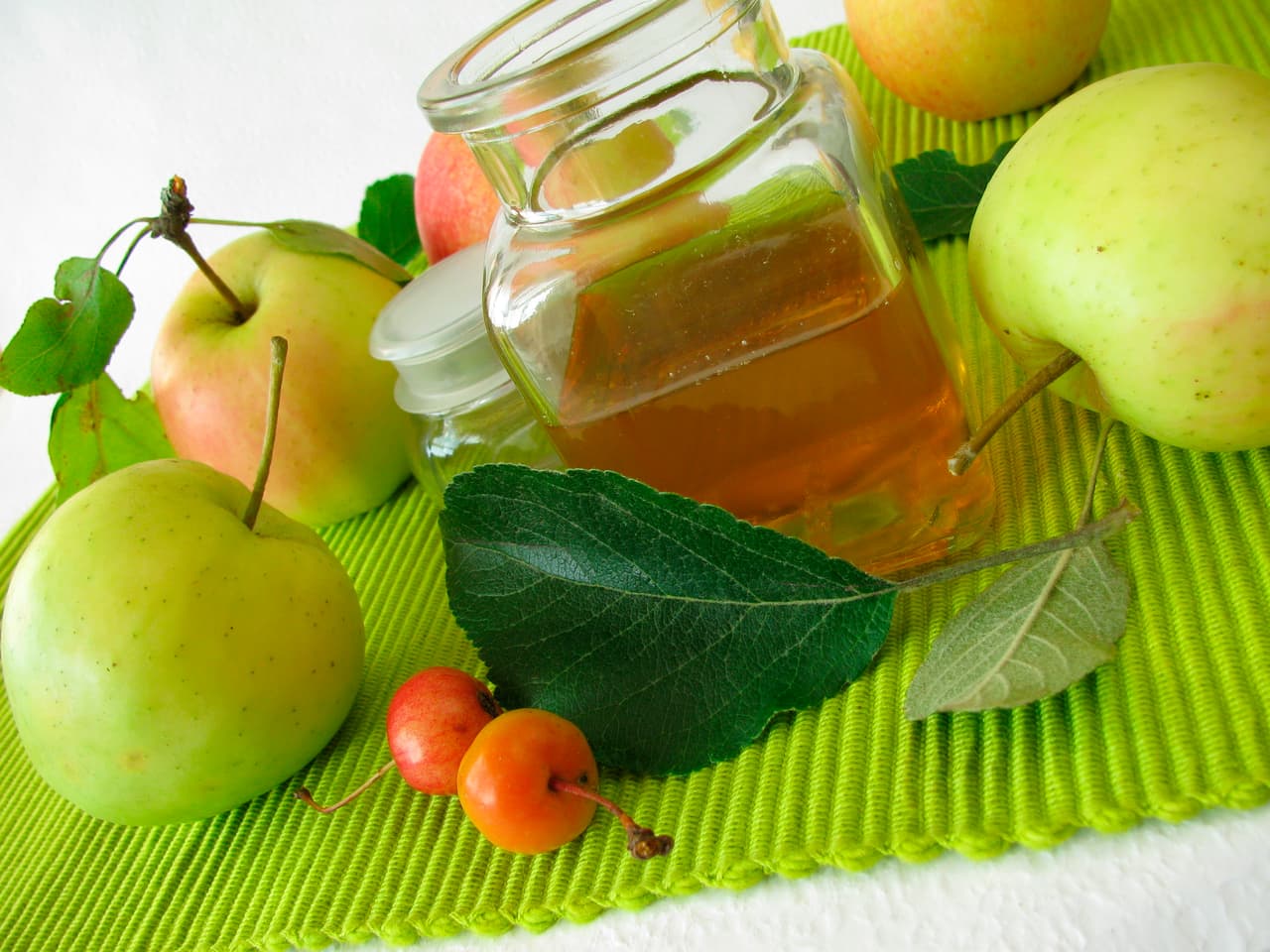 Vinagre de manzana para aliviar mareos  