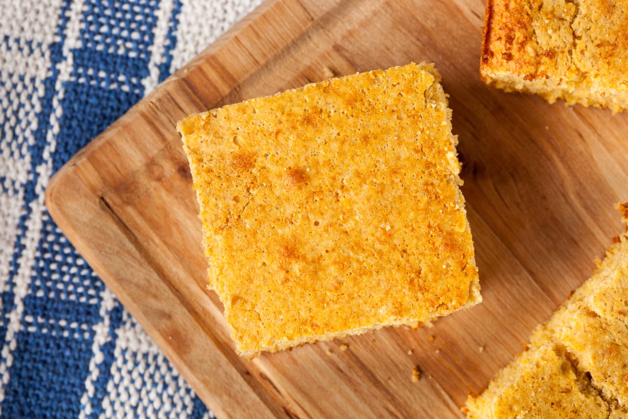 Receta light para hacer pudin de maíz dulce