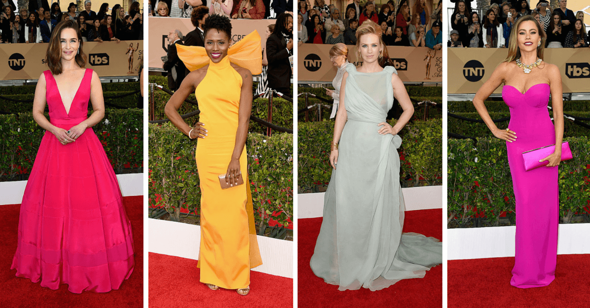 Llegaron los premios SAG a Hollywood ¡vota los mejores y peores looks de la red carpet!