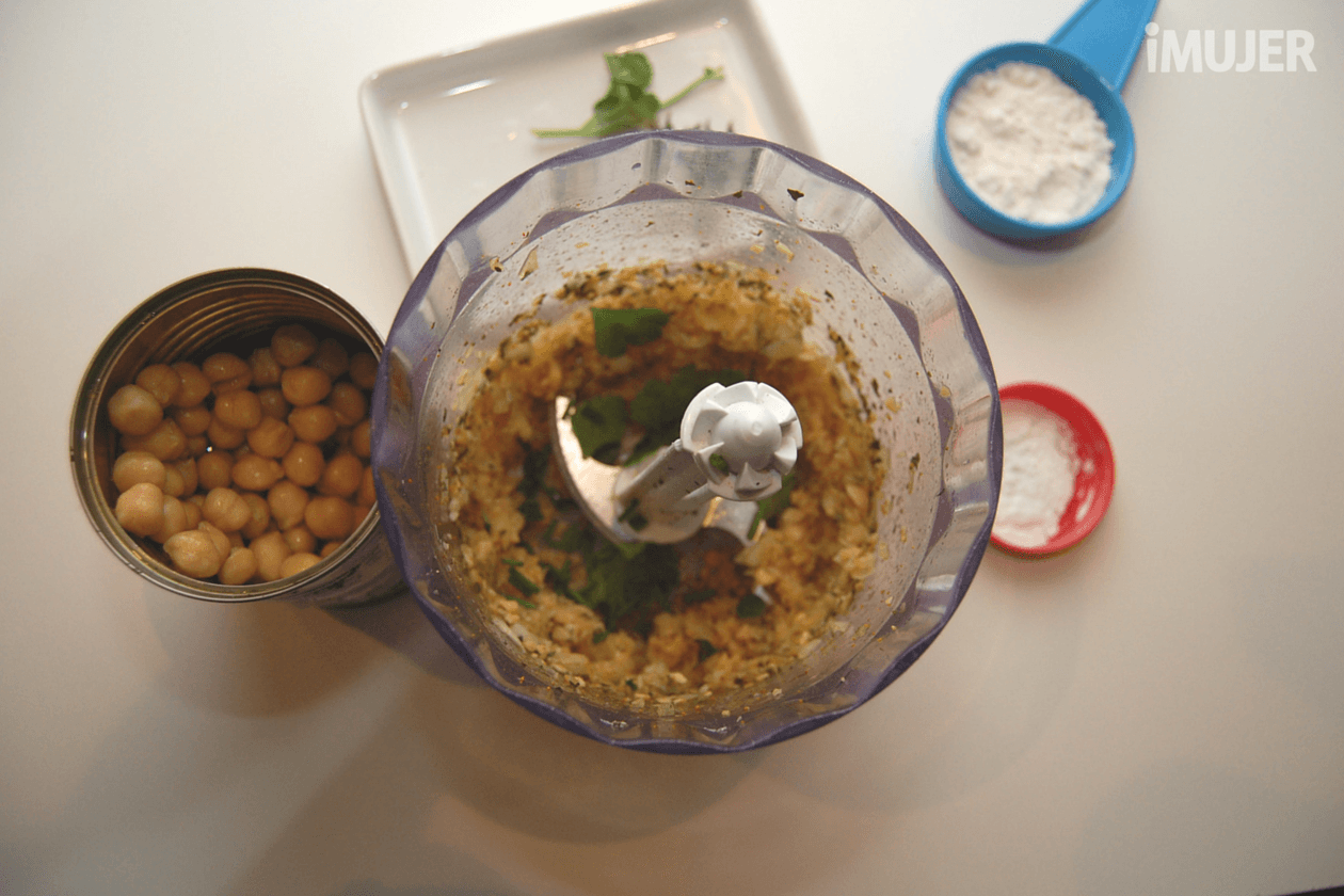 Saludable falafel horneado