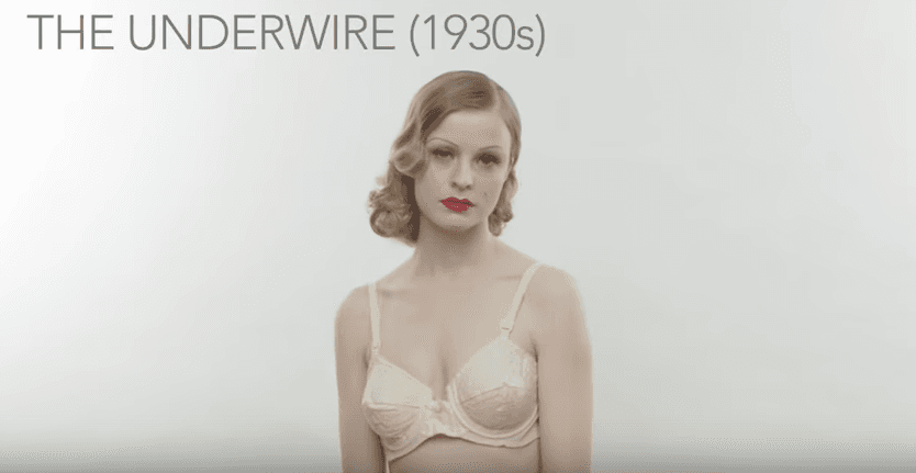 ¡Mira la historia del sostén en 3 minutos!