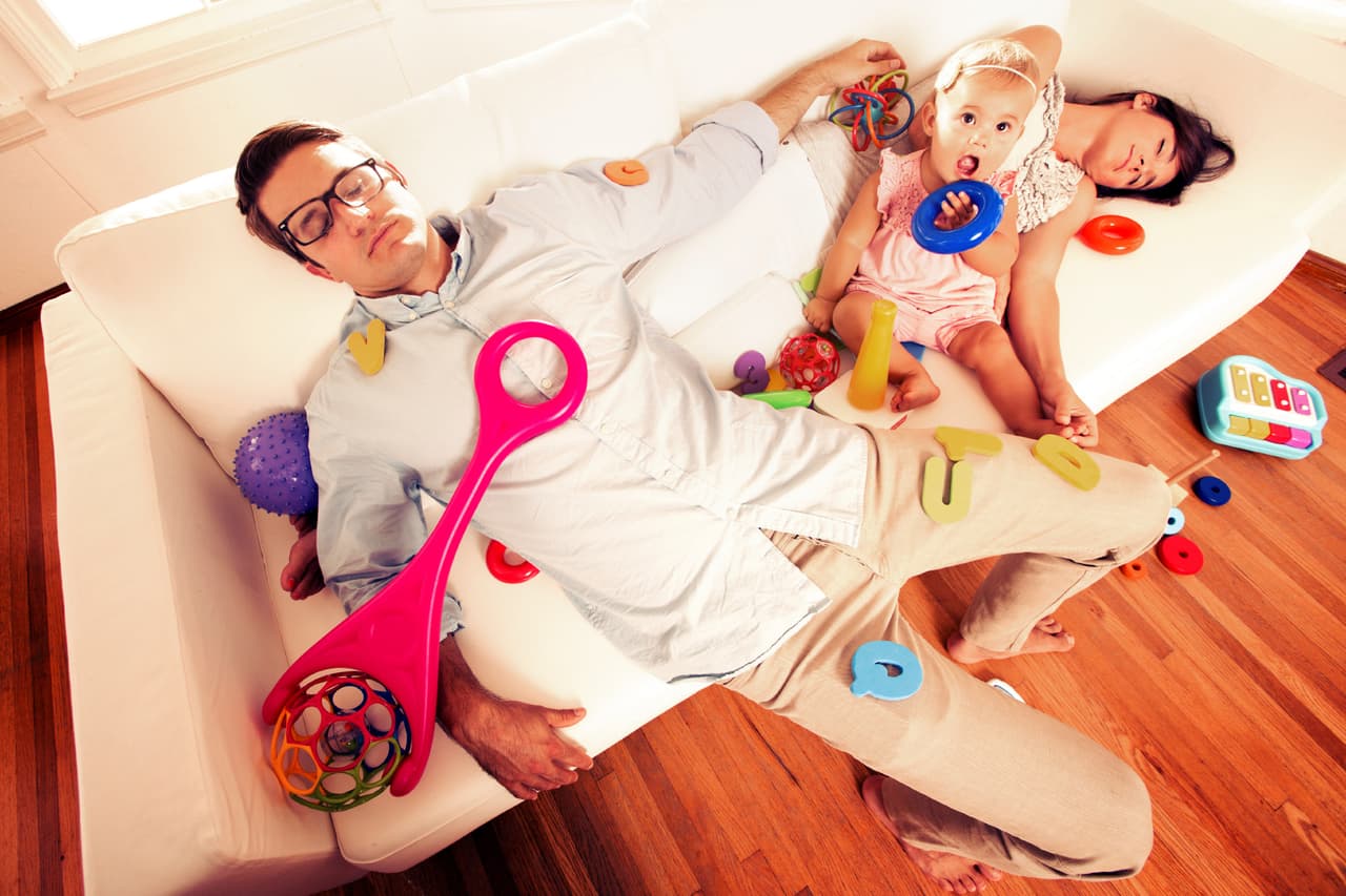 Si tienes dos hijos, ¡seguro has experimentado estos problemitas!