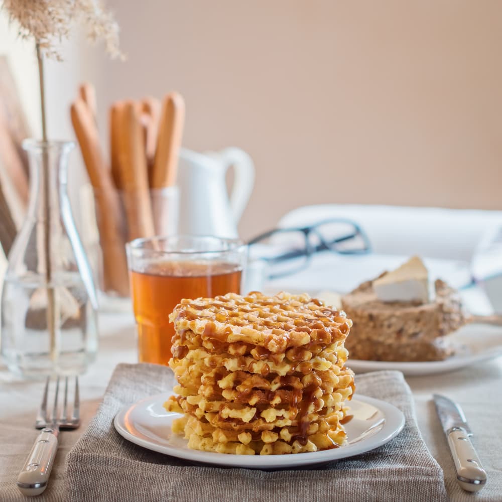 La SOLUCIÓN a tu desayuno son estos fáciles y exquisitos Waffles