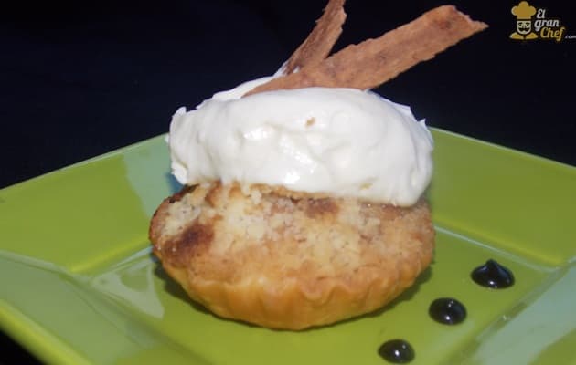 Simpáticas tartitas de manzana