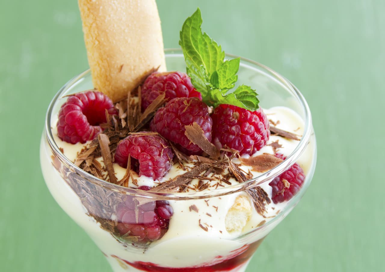 Receta de tiramisú de frambuesas original y delicioso