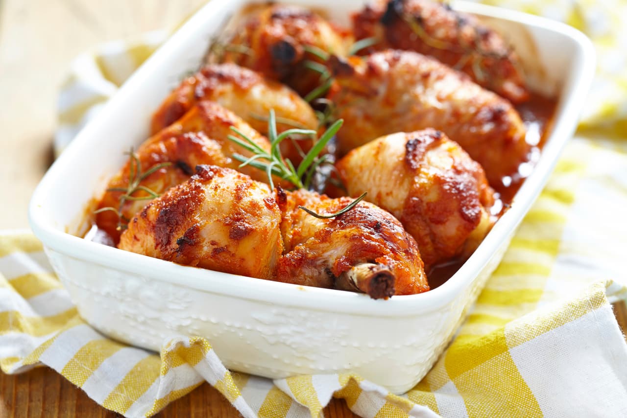 3 recetas de pollo al horno que puedes hacer en pocos minutos