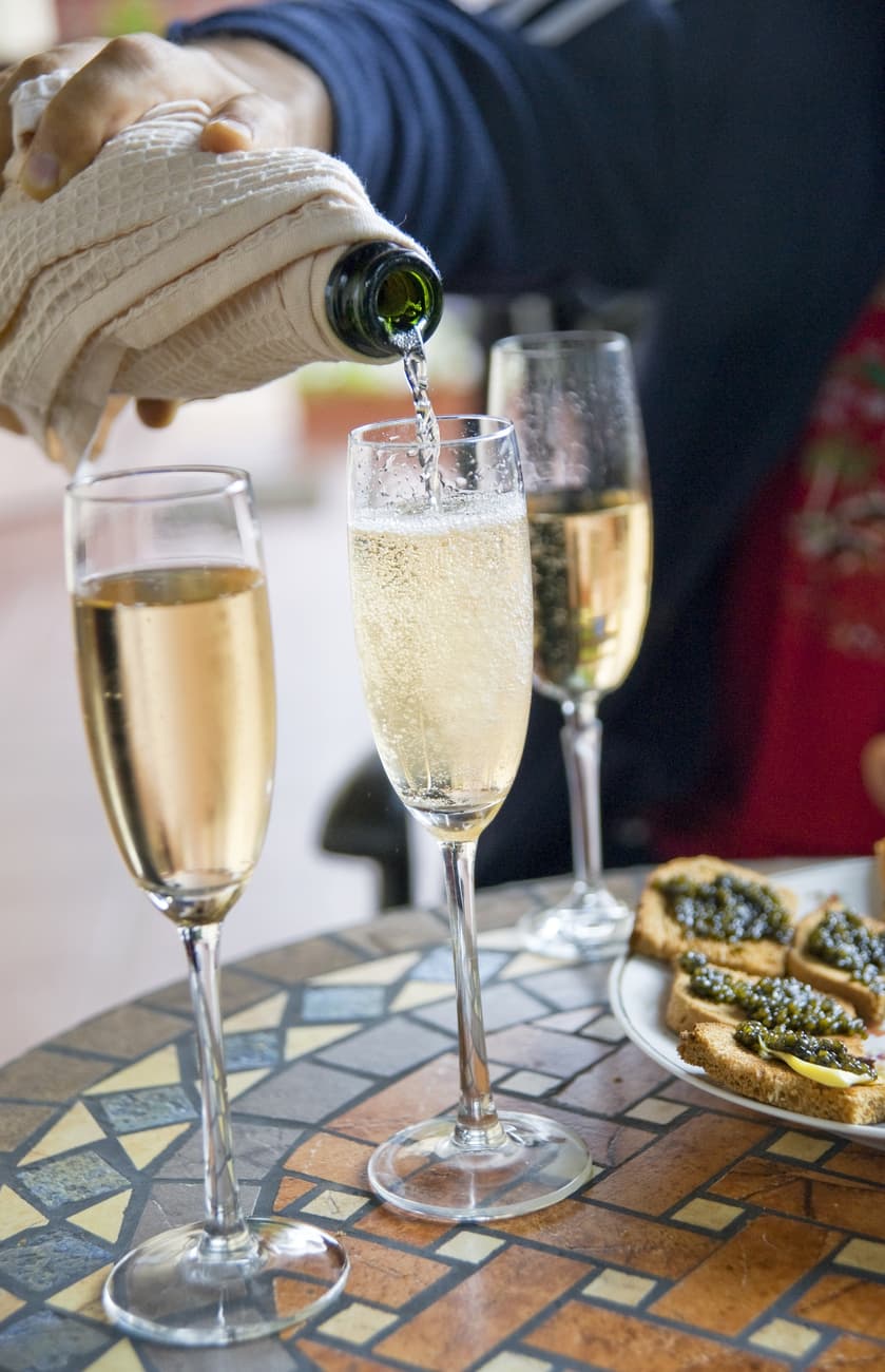  Vinos para acompañar el caviar