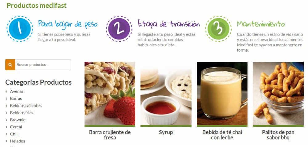 Comida lista y deliciosa para bajar de peso