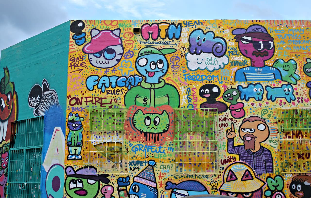 El arte y encanto del barrio de Wynwood en Miami 