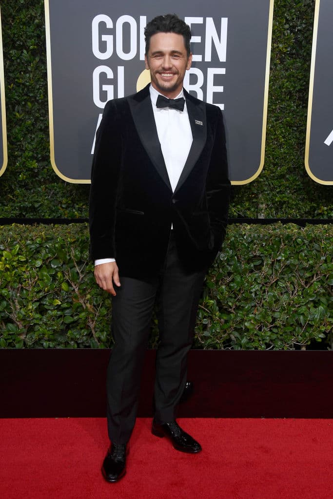 Los galanes en la alfombra roja de los Golden Globes 2018