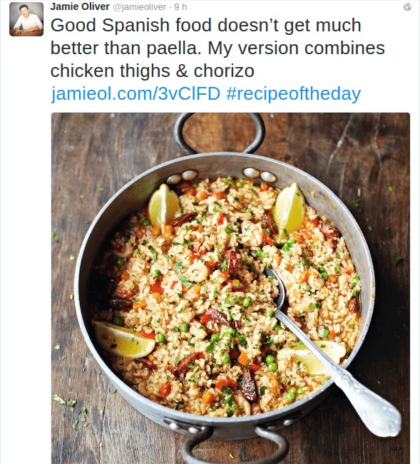El comentario de Jamie Oliver sobre la paella enojó a los españoles y esta es la razón