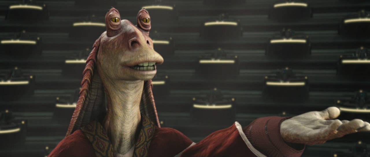 Star Wars: la conmovedora historia del actor de Jar Jar Binks y su redención estilo Darth Vader