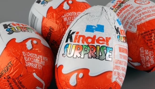 Confirman más de 150 casos de salmonelosis en chocolates Kinder en nueve países 