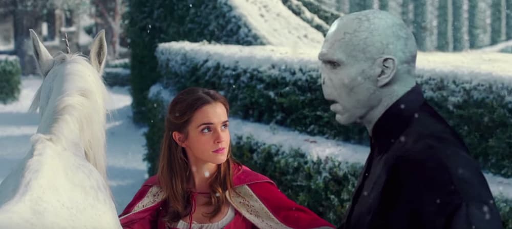 La Bella y Lord Voldemort: el brillante mash-up que debería estar en el cine