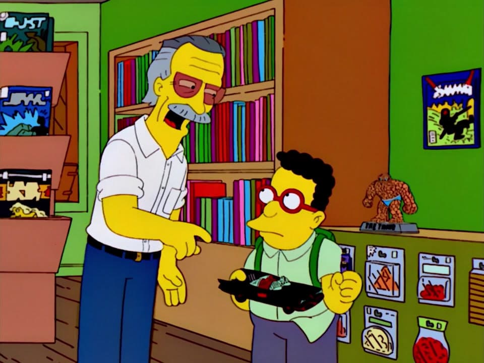 Los Simpson: todas las veces en que Stan Lee se volvió un personaje animado de la serie