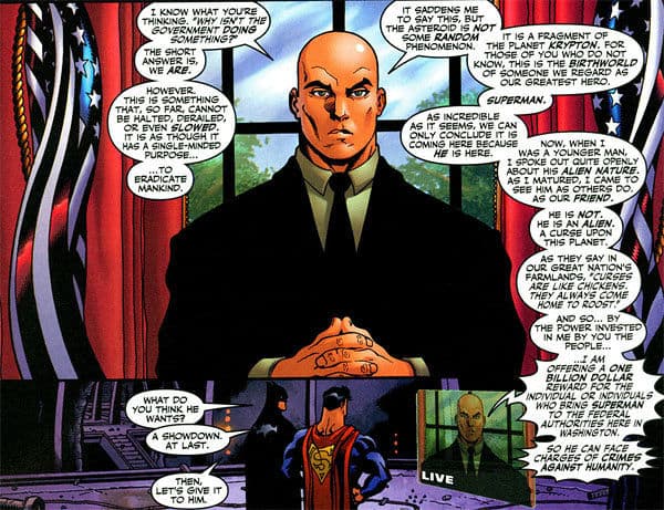 Lex Luthor presidente