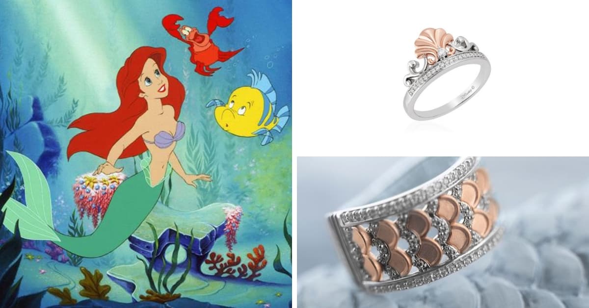 50 anillos de compromiso inspirados en Disney, para tener una boda de cuento de hadas