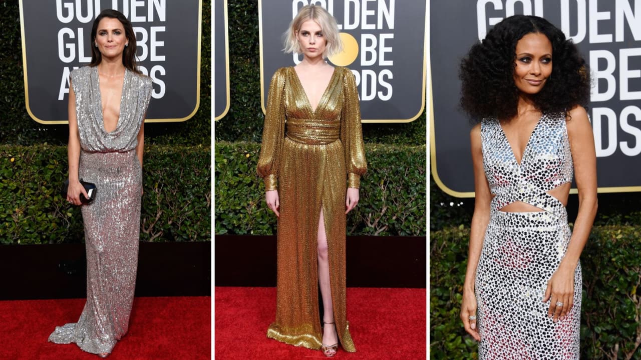 Este fue el vestido más brillante de la alfombra roja en los Golden Globes: ¡te encandilará solo verlo!