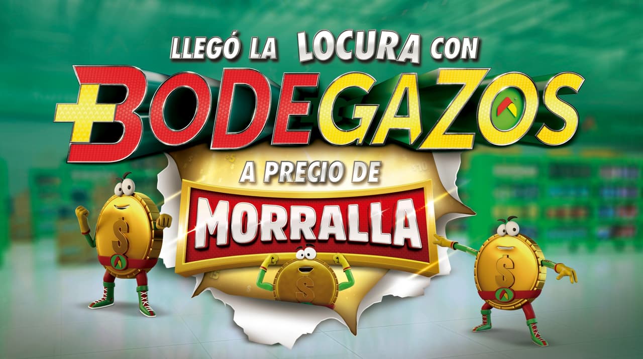 ¡Surte toda tu despensa al precio más bajo! Con el regreso de los carritos llenos de Bodegazos a precio de Morralla