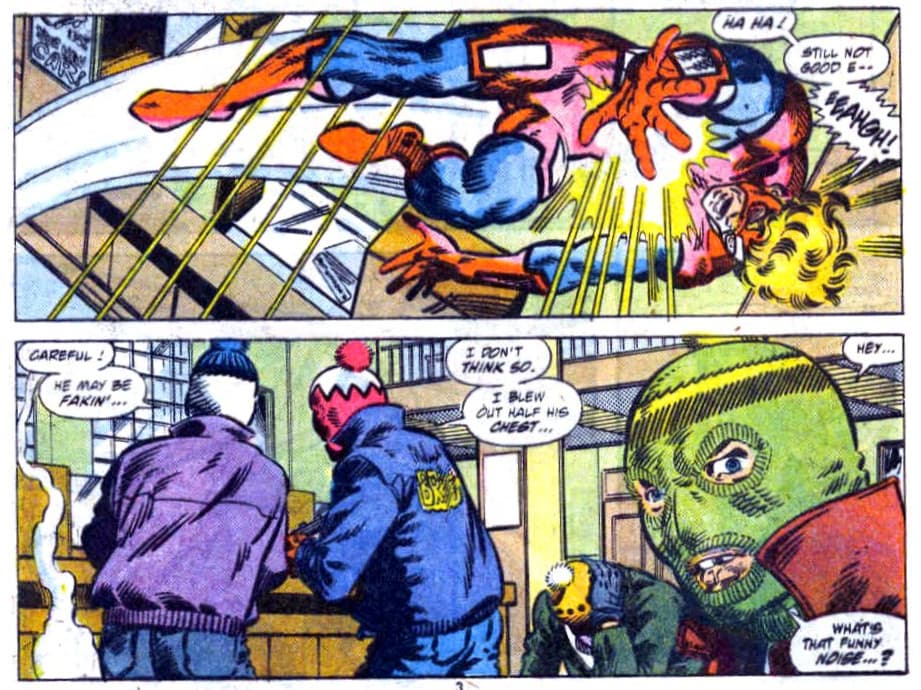 Mister Immortal baleado