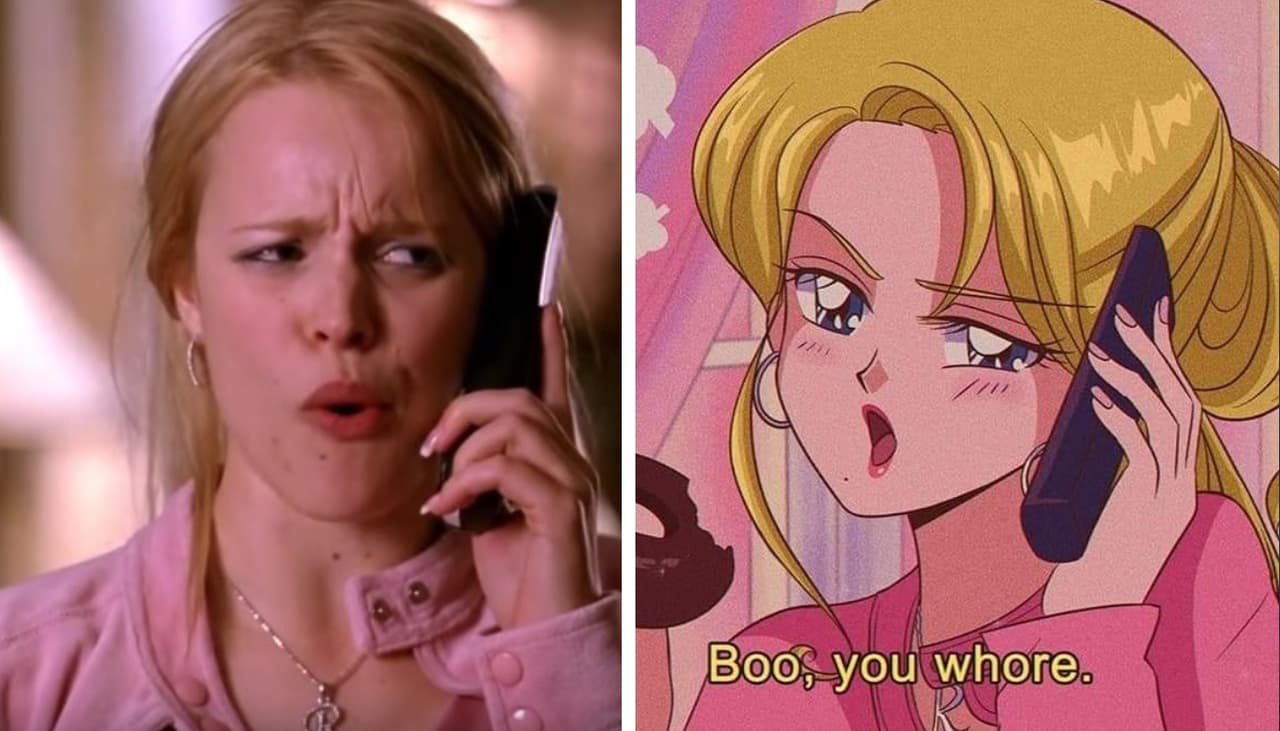 'Mean Girls' regresó en forma de anime gracias a los artistas del Internet... So fetch!