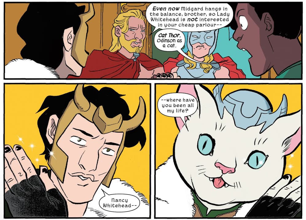 Loki y Nancy Whitehead