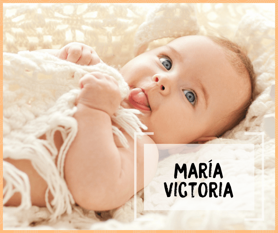 10 hermosos nombres compuestos para la nena que está en camino