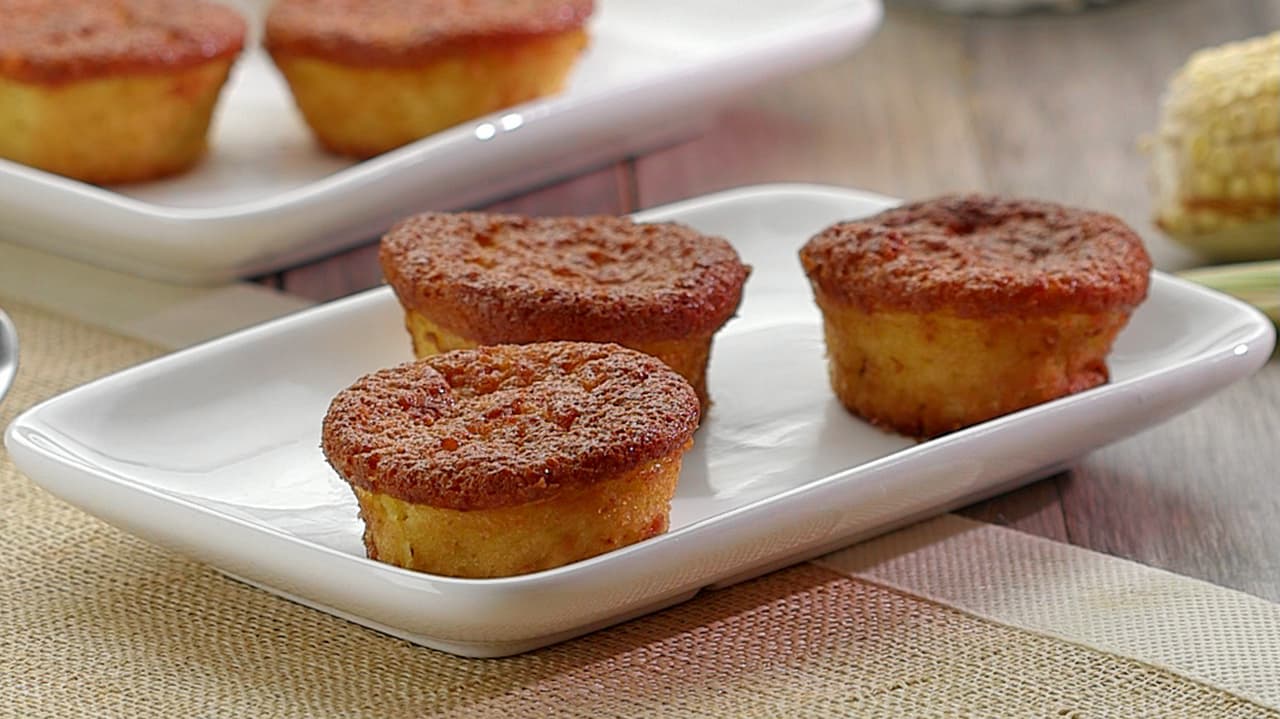 Deliciosos panqués de elote en licuadora, ¡ideales para la merienda! 