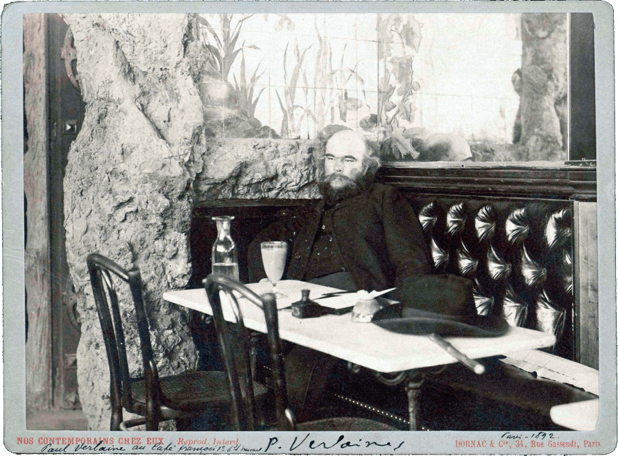 Paul Verlaine por Dornac