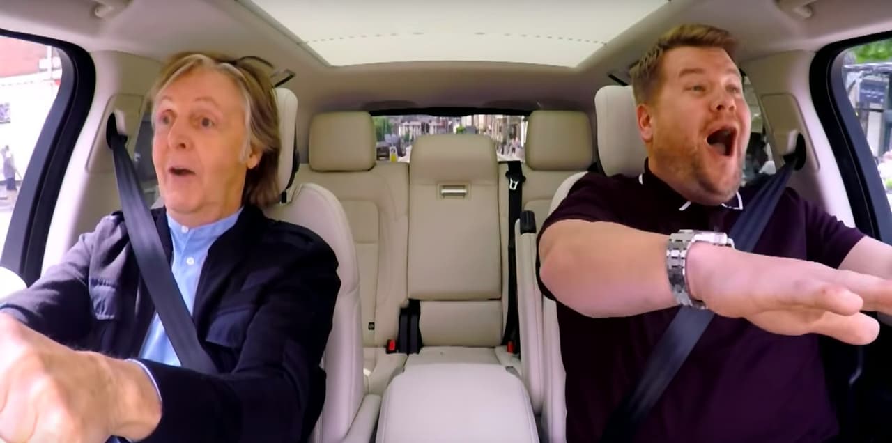 Paul McCartney participó en el Carpool Karaoke más épico y emotivo de la historia