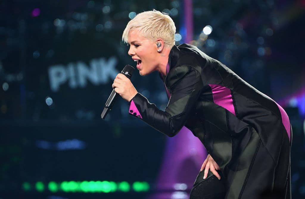 Pink aprendió una sabia lección de su pequeña hija que no podrá olvidar
