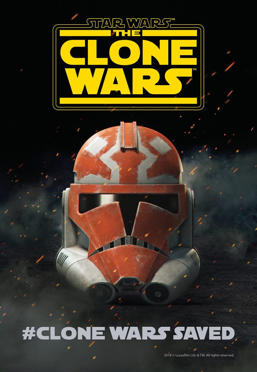The Clone Wars fue salvada y no puedes perderte el alucinante tráiler de la nueva temporada