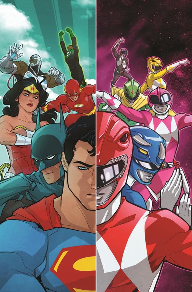 Go Go Justice Rangers: un imperdible crossover entre Justice League y Power Rangers ha sido confirmado