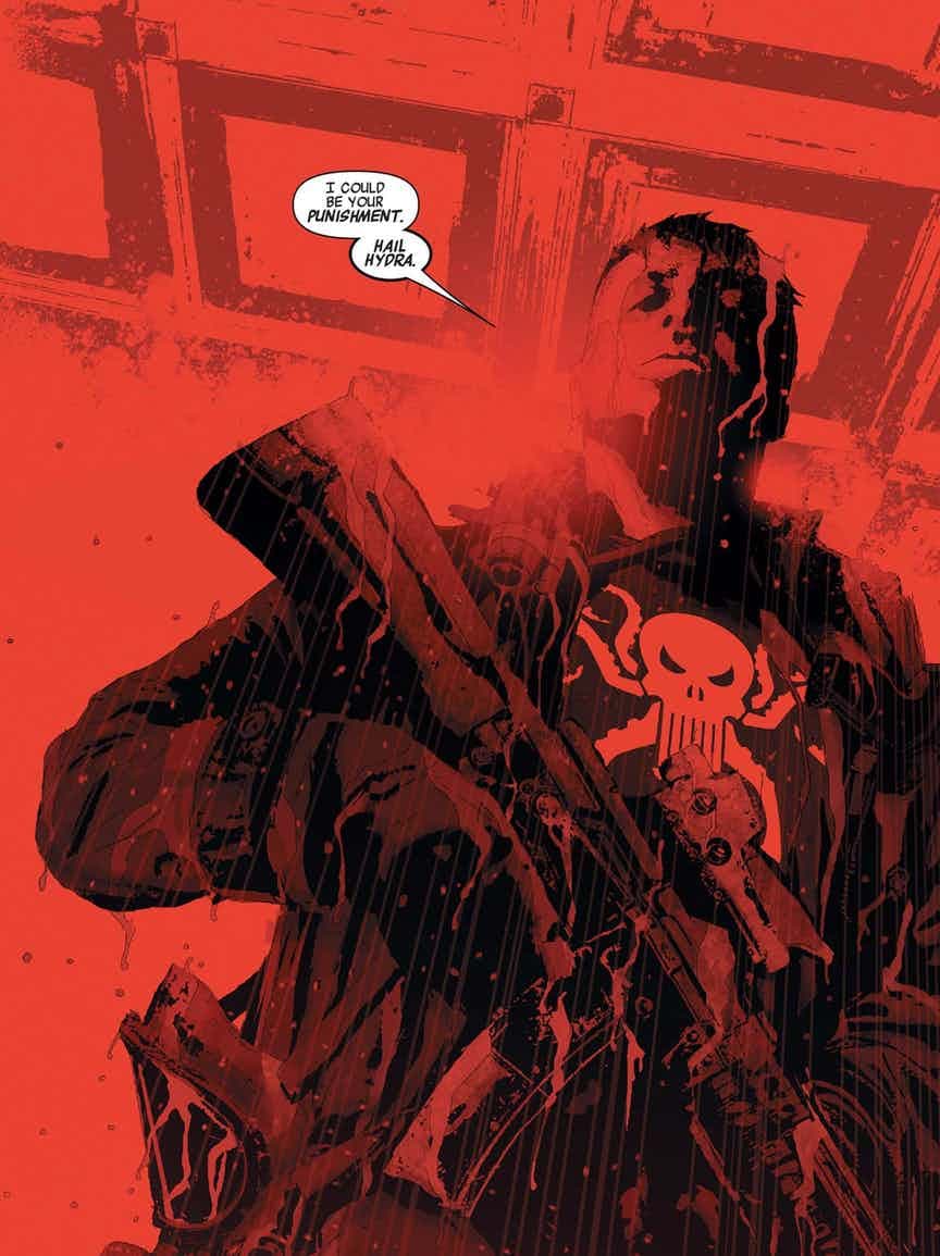 ¡Ya para, Marvel! Punisher también es agente de Hydra y los fans ya no sabemos en quién confiar