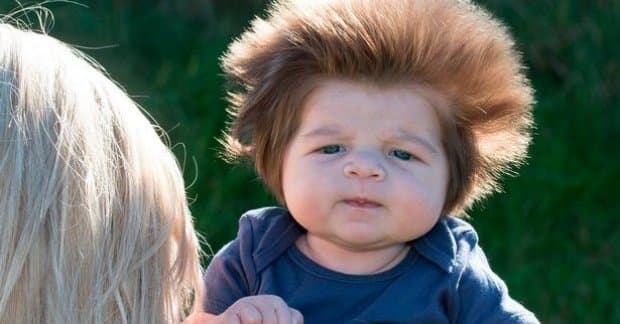 ¡Dirán que es envidia! Pero el photoshop hizo maravillas con el ASOMBROSO cabello de este chiquillo