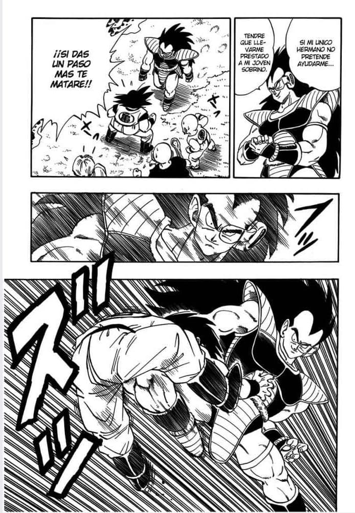 El diseño orginal de Raditz era vil y despiadado, ahora lo sabemos gracias a una filtración