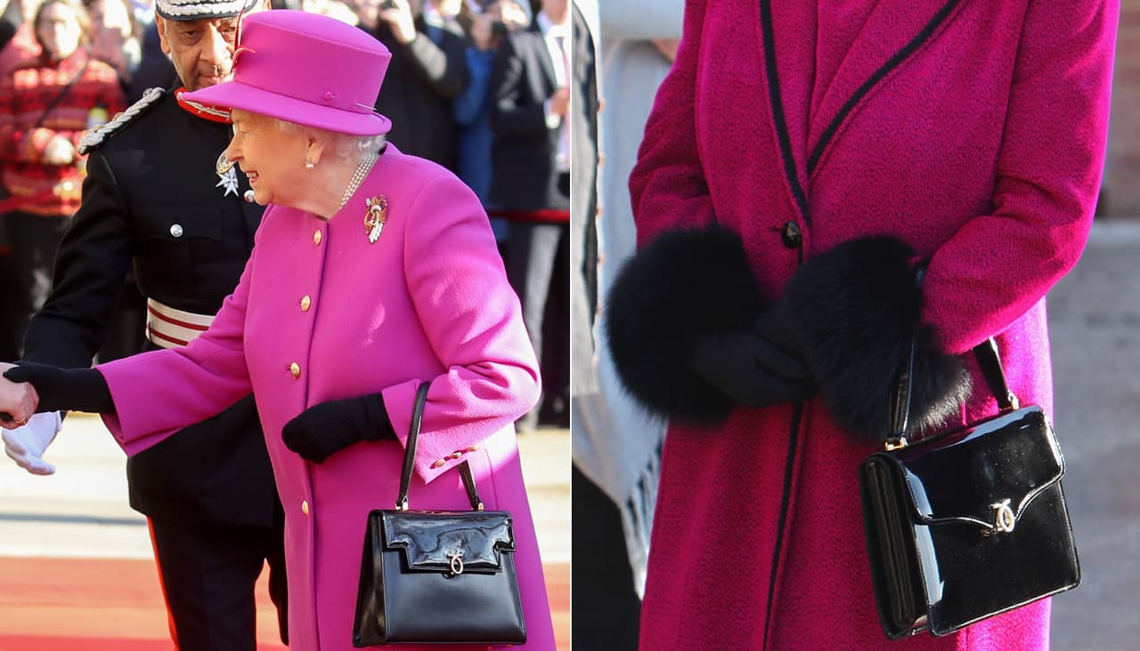La reina Isabel lleva la misma cartera desde hace 50 años y recién nos dimos cuenta