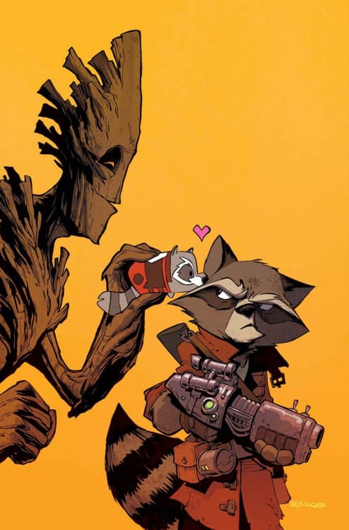 Rocket Raccoon, Groot