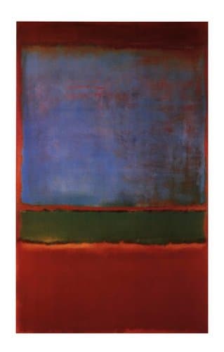 Violeta, Verde y Rojo, Mark Rothko
