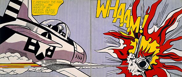 Whaam!, Roy Lichtenstein