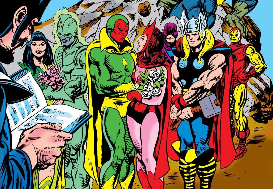 ¿Llegó el romance? Una foto de Avengers: Infinity War muestra a Scarlet Witch y a Vision
