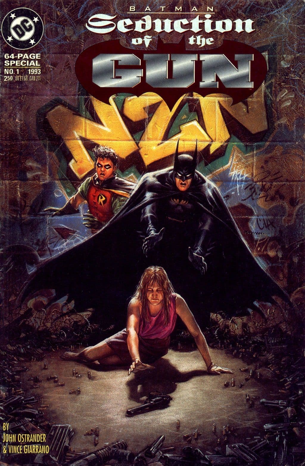 El cómic de Batman realista, violento y devastador que te impactará: Seduction of the Gun