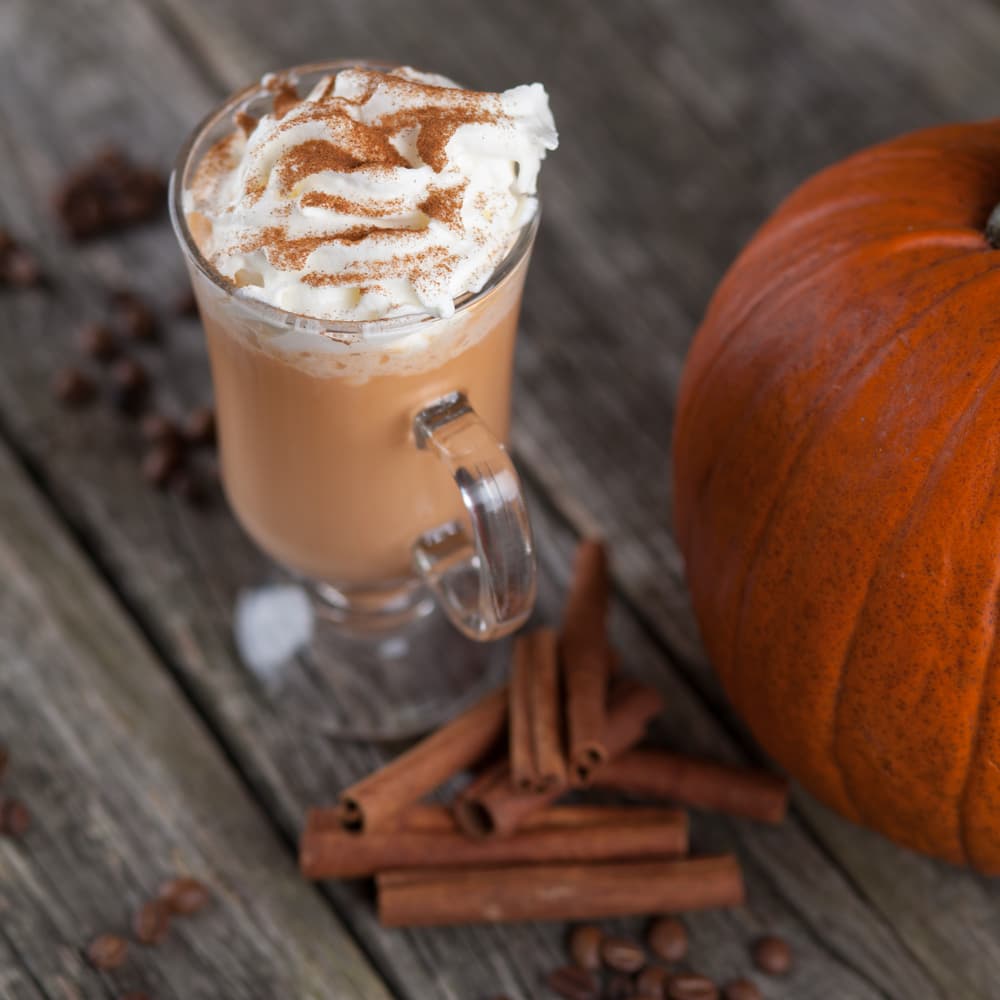 Increíble latte de calabaza y especias