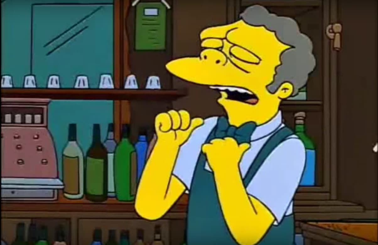 Los mejores momentos de Moe en Los Simpson