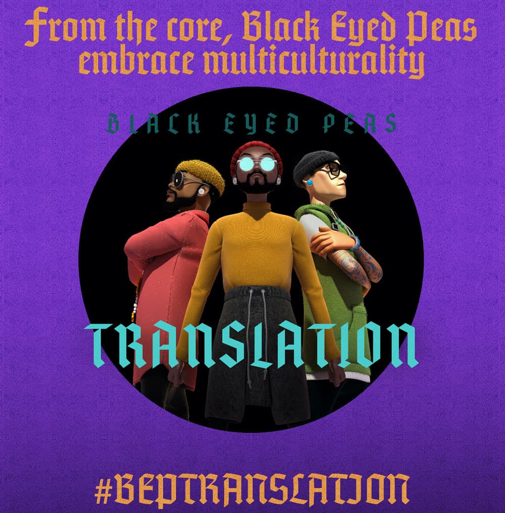 La música es el idioma universal y los Black Eyed Peas lo demuestran de una manera increíble