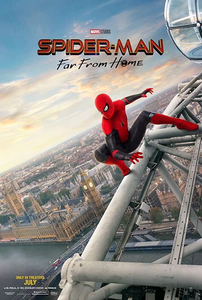 Tom Holland presumió 3 nuevos pósters que nadie ha visto de 'Spider-Man: Far From Home'