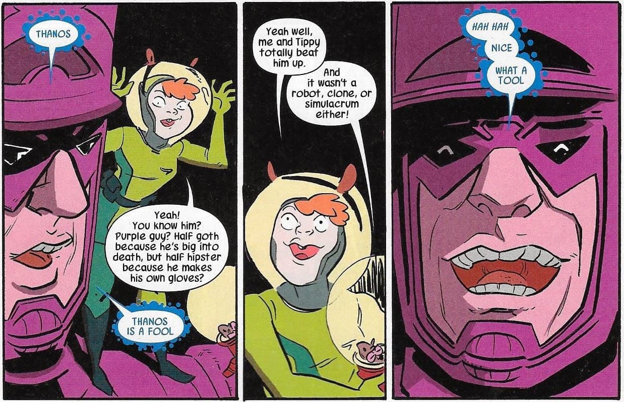 Squirrel Girl y Galactus