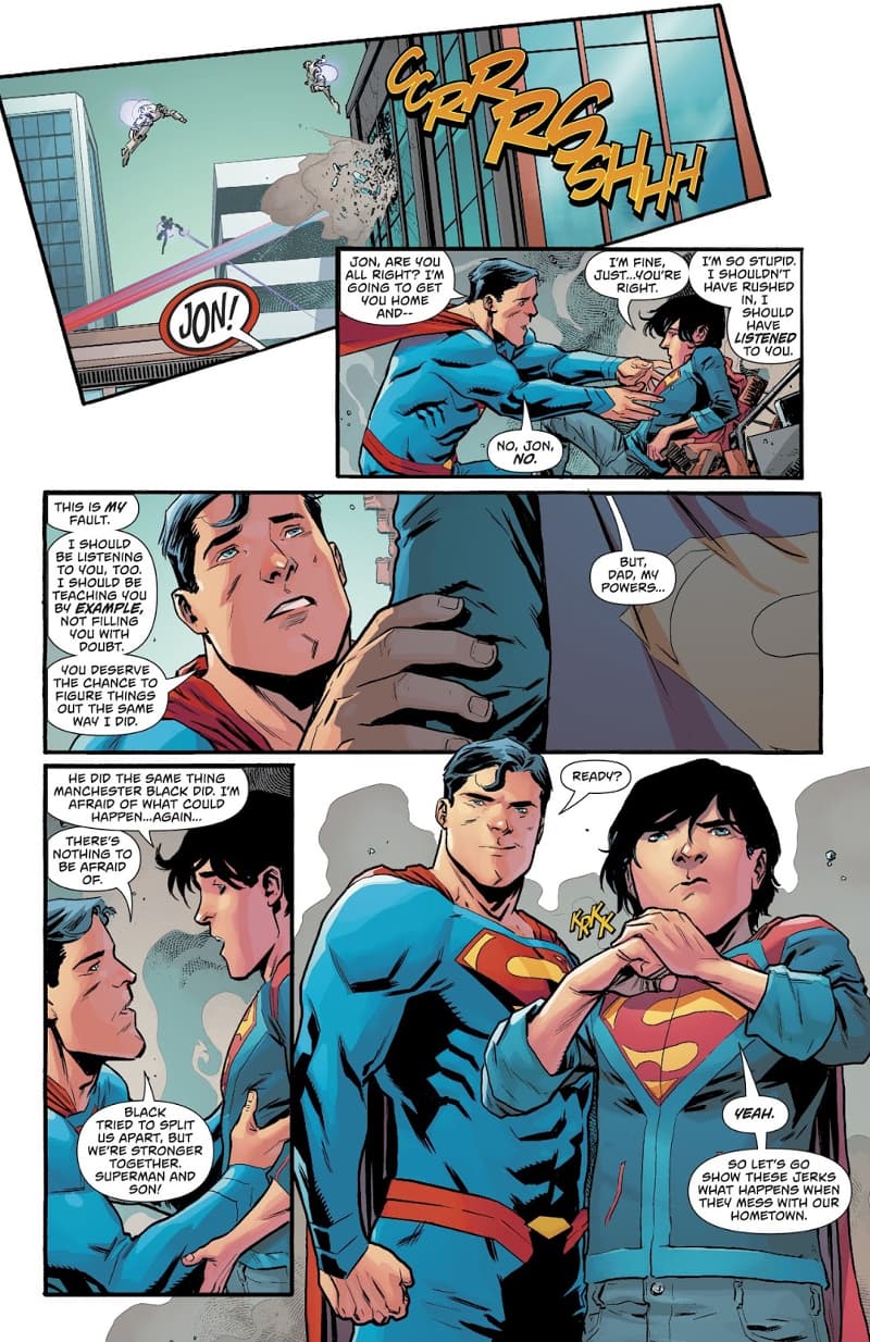 Rebirth: Sí, el cómic de Superman es el más aburrido, pero también es el que me llega al corazón