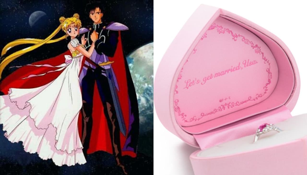 Anillos de compromiso inspirados en Sailor Moon: todo lo que un geek enamorado necesita